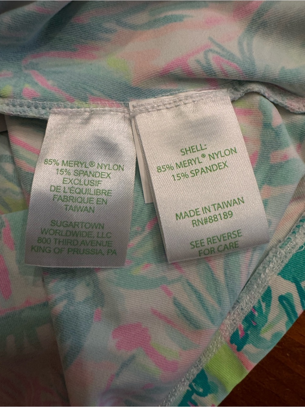 Lilly Pulitzer Meryl Avida Luxletic Tank Top Womens M Blue Tennis Perfect Match - Picture 15 of 16
